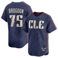 tocy C.Guardians #75 Connor Brogdon Player Navy City Connect Limited Home Stitched Jerseys