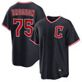 tocy C.Guardians #75 Connor Brogdon Player Navy Home Game Stitched Jerseys
