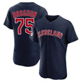 tocy C.Guardians #75 Connor Brogdon Player Navy Limited Elite Home Stitched Jerseys
