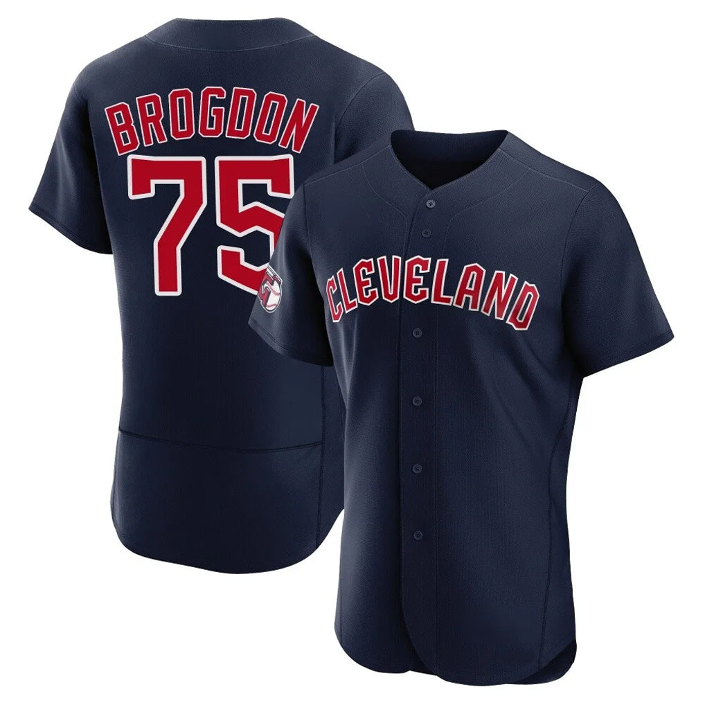 tocy C.Guardians #75 Connor Brogdon Player Navy Limited Elite Home Stitched Jerseys