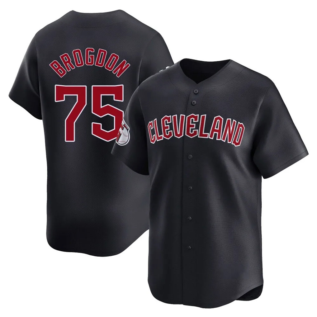 tocy C.Guardians #75 Connor Brogdon Player Navy Limited Home Game Stitched Jerseys