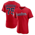 tocy C.Guardians #75 Connor Brogdon Player Red Limited Elite Home Stitched Jerseys