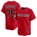 tocy C.Guardians #75 Connor Brogdon Player Red Limited Home Stitched Jerseys
