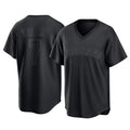tocy C.Guardians #7 George Valera Player Black T-shirt Home Game Stitched Jerseys
