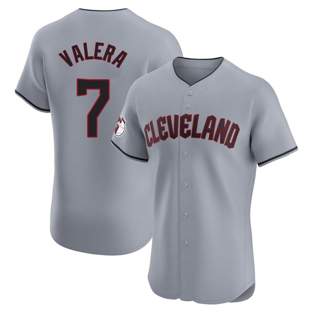 tocy C.Guardians #7 George Valera Player Gray Road Limited Elite Home Stitched Jerseys