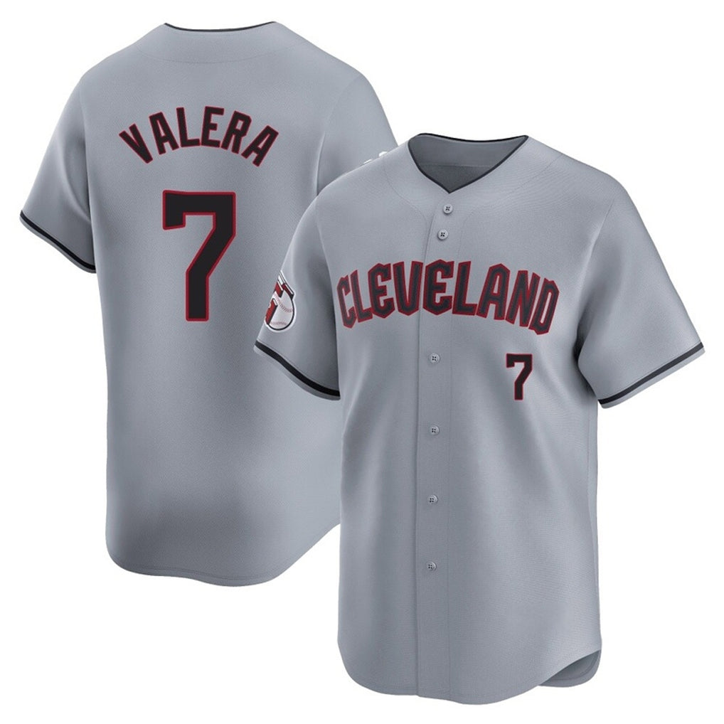 tocy C.Guardians #7 George Valera Player Gray Road Limited Home Stitched Jerseys