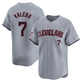 tocy C.Guardians #7 George Valera Player Gray Road Limited Home Stitched Jerseys