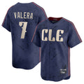 tocy C.Guardians #7 George Valera Player Navy City Connect Limited Home Stitched Jerseys