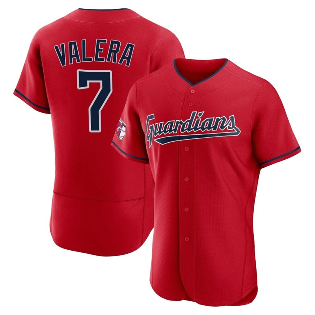 tocy C.Guardians #7 George Valera Player Red Limited Elite Home Stitched Jerseys