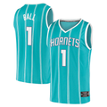 tocy C.Hornets #1 LaMelo Ball  Teal Fast Break Replica Jerseys - Icon Edition