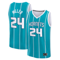 tocy C.Hornets #24 Brandon Miller  Teal Fast Break Replica Jerseys - Icon Edition