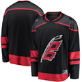 Tocy C.Hurricanes Black Home Breakaway Stitched Jerseys