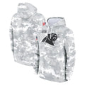 tocy C.Panthers Arctic Camo Salute to Service Pullover Hoodies Limited Game Blank Player Stitched Jerseys