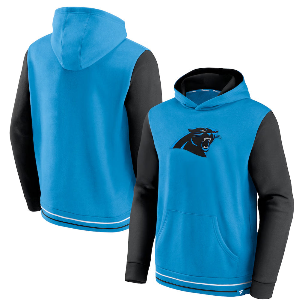 tocy C.Panthers Blue-Black Salute to Service Hoodies Limited Blank Player Stitched Jerseys