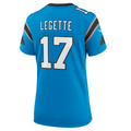 tocy C.Panthers #17 Xavier Legette Blue Player Game Stitched Jersey