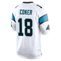 tocy C.Panthers #18 Jalen Coker Player White Game Stitched Jerseys