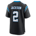 tocy C.Panthers #2 Mike Jackson Player Black Home Game Stitched Jerseys