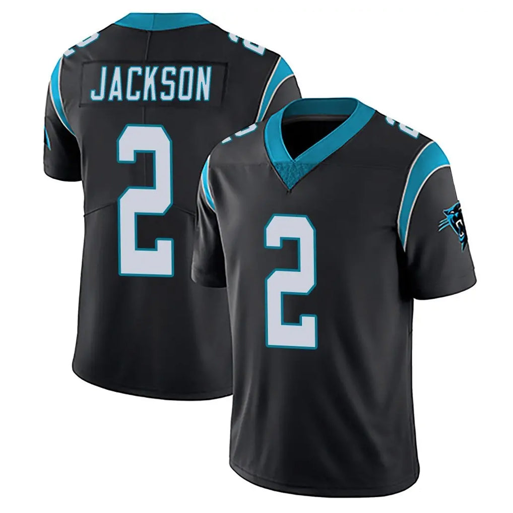 tocy C.Panthers #2 Mike Jackson Player Black Vapor Untouchable Limited Game Stitched Jerseys