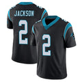 tocy C.Panthers #2 Mike Jackson Player Black Vapor Untouchable Limited Game Stitched Jerseys