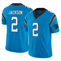 tocy C.Panthers #2 Mike Jackson Player Blue Vapor F.U.S.E. Limited Home Game Stitched Jerseys