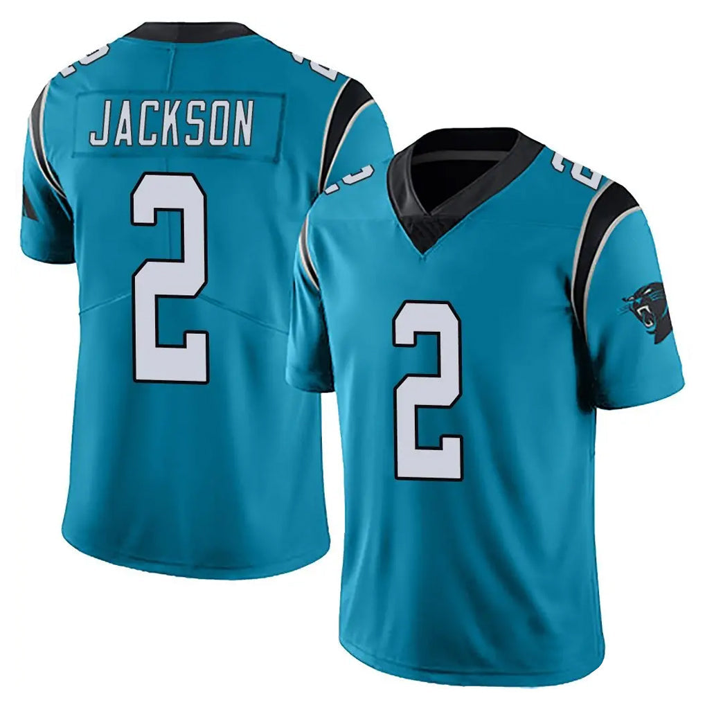 tocy C.Panthers #2 Mike Jackson Player Blue Vapor Untouchable Limited Game Stitched Jerseys