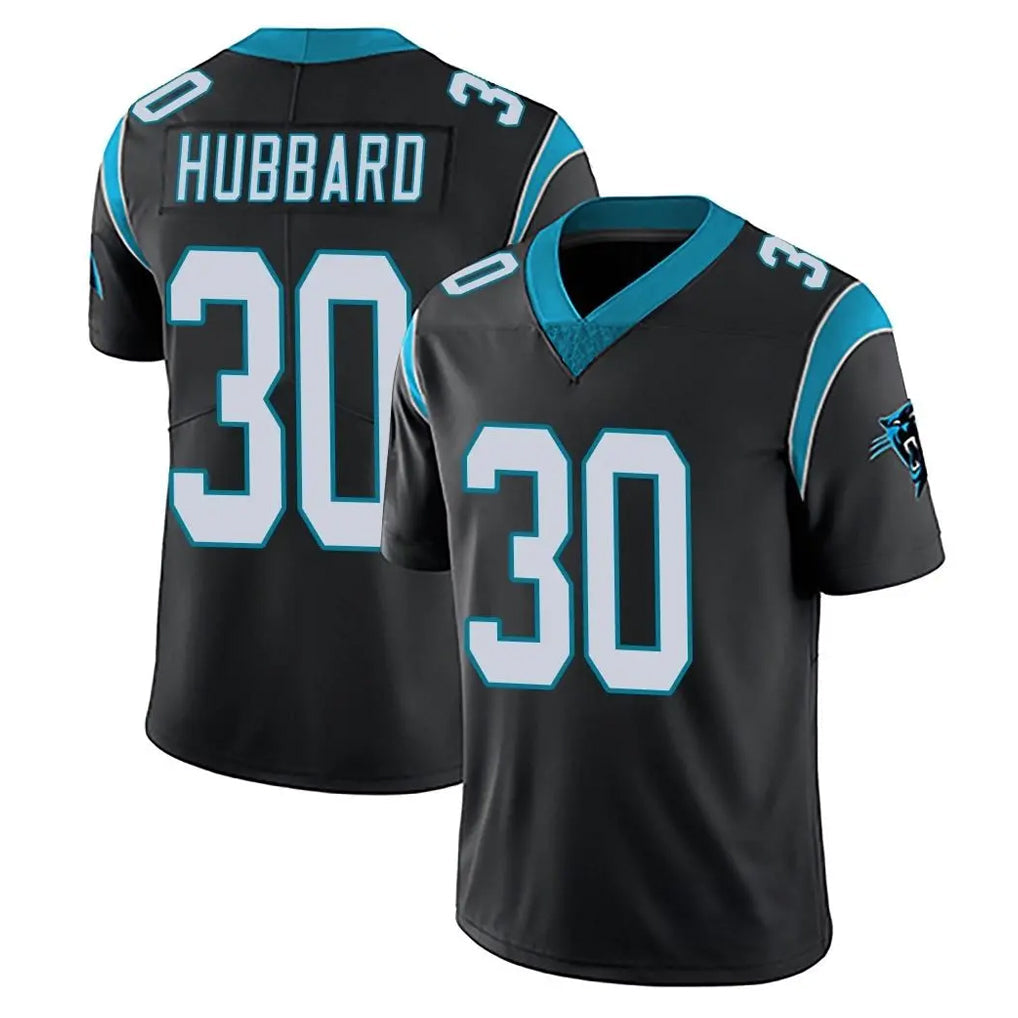 tocy C.Panthers #30 Chuba Hubbard Player Black Vapor Untouchable Limited Game Stitched Jerseys