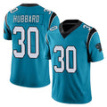 tocy C.Panthers #30 Chuba Hubbard Player Blue Vapor Untouchable Limited Game Stitched Jerseys