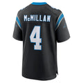tocy C.Panthers #4 Tetairoa McMillan Player Black Home Game Stitched Jerseys