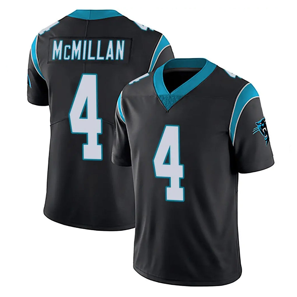 tocy C.Panthers #4 Tetairoa McMillan Player Black Vapor Untouchable Limited Game Stitched Jerseys
