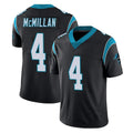 tocy C.Panthers #4 Tetairoa McMillan Player Black Vapor Untouchable Limited Game Stitched Jerseys