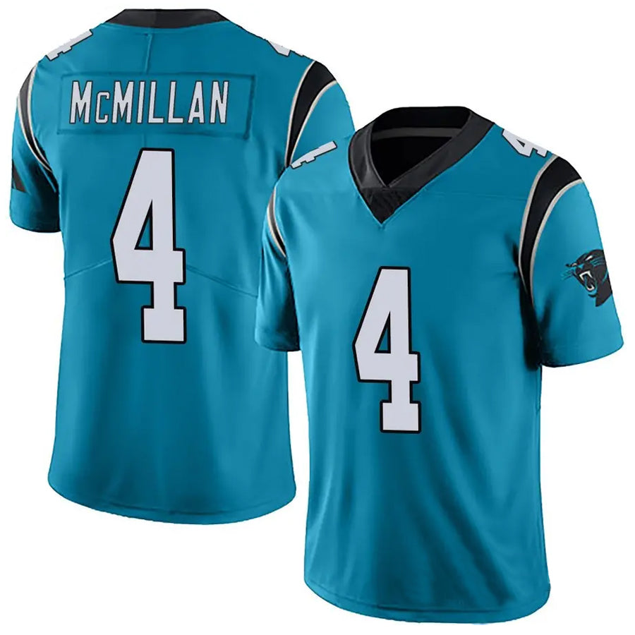 tocy C.Panthers #4 Tetairoa McMillan Player Blue Limited Vapor Untouchable Stitched Jerseys