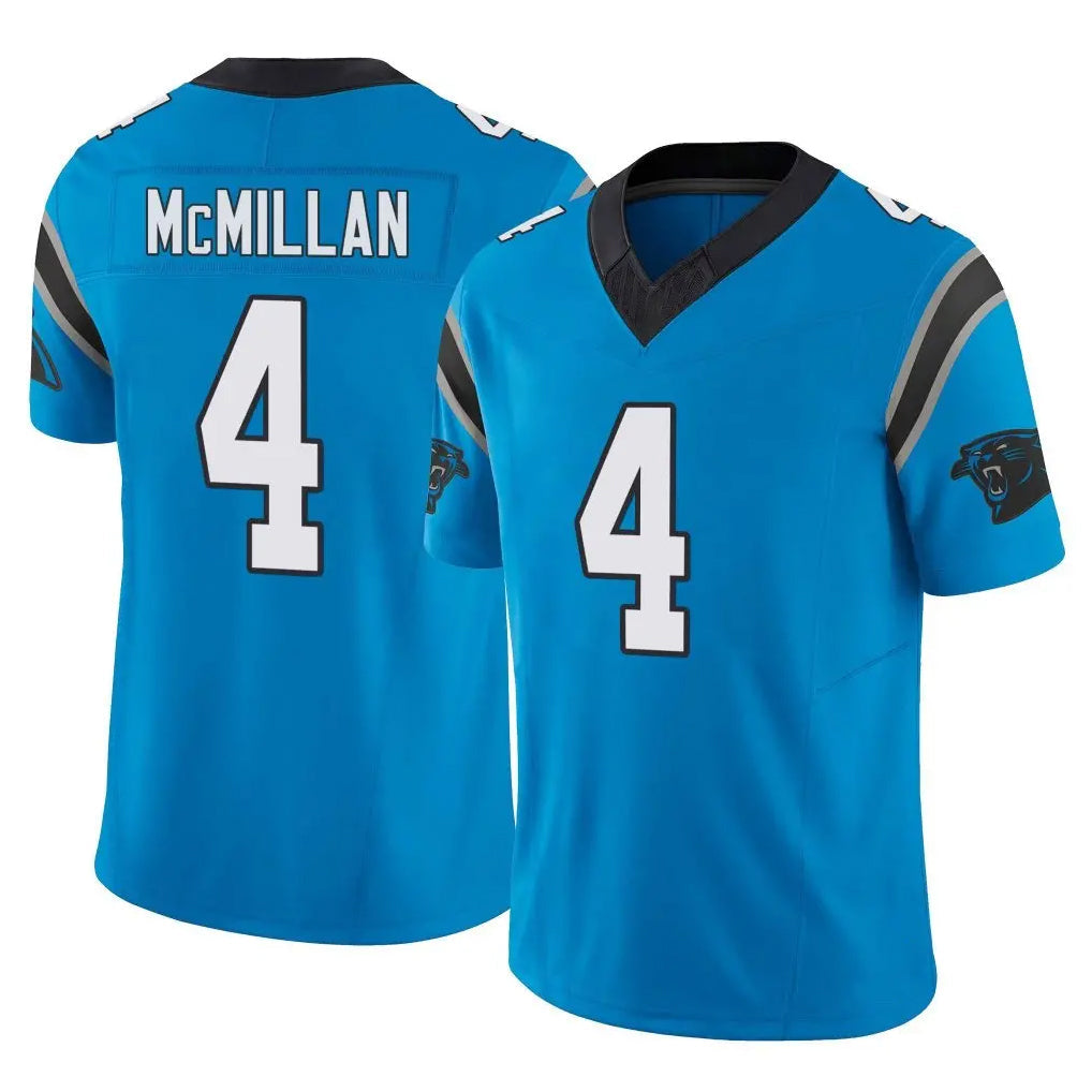 tocy C.Panthers #4 Tetairoa McMillan Player Blue Vapor F.U.S.E. Limited Home Game Stitched Jerseys