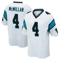 tocy C.Panthers #4 Tetairoa McMillan Player White Game Stitched Jerseys