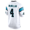 tocy C.Panthers #4 Tetairoa McMillan Player White Game Stitched Jerseys