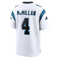 tocy C.Panthers #4 Tetairoa McMillan Player White Home Game Stitched Jerseys
