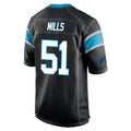 tocy C.Panthers #51 Sam Mills Player Black Game Stitched Jerseys