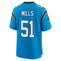 tocy C.Panthers #51 Sam Mills Player Blue Home Game Stitched Jerseys