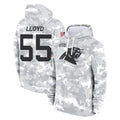 tocy C.Panthers #55 Devin Lloyd Player Arctic Camo Salute to Service Pullover Hoodies Limited Game Stitched Jerseys