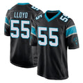 tocy C.Panthers #55 Devin Lloyd Player Black Game Stitched Jerseys