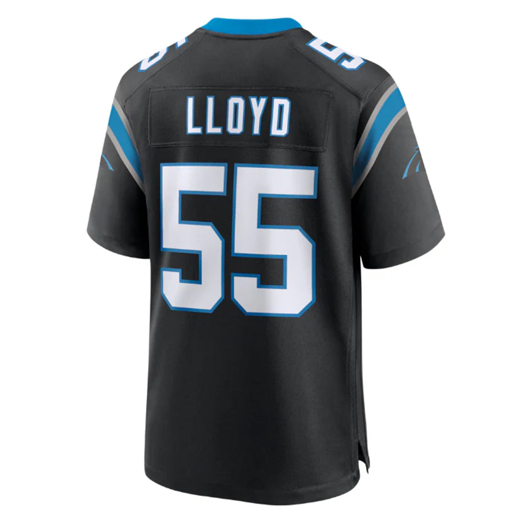 tocy C.Panthers #55 Devin Lloyd Player Black Home Game Stitched Jerseys