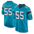 tocy C.Panthers #55 Devin Lloyd Player Blue Game Stitched Jerseys