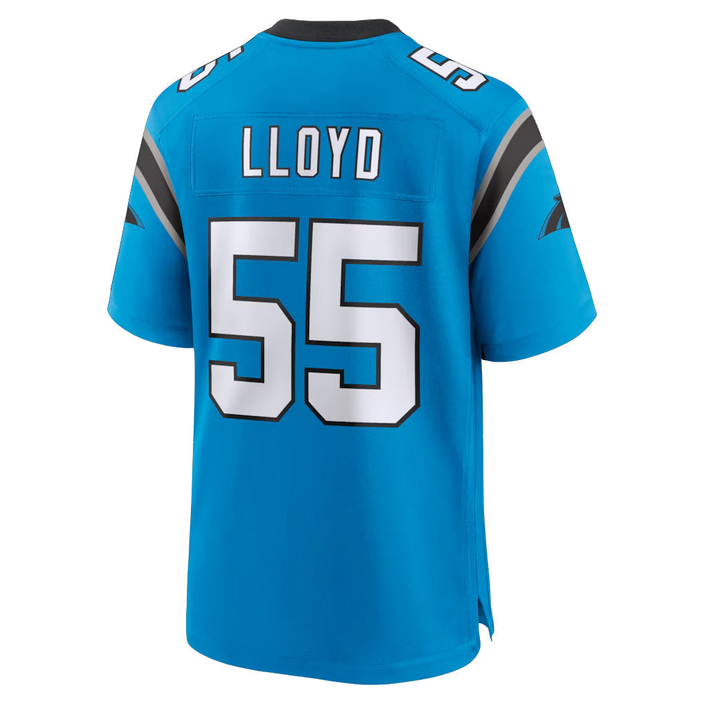 tocy C.Panthers #55 Devin Lloyd Player Blue Home Game Stitched Jerseys