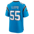 tocy C.Panthers #55 Devin Lloyd Player Blue Home Game Stitched Jerseys