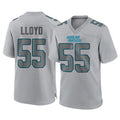 tocy C.Panthers #55 Devin Lloyd Player Gray Atmosphere Fashion Game Stitched Jerseys