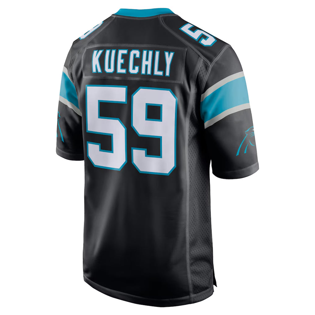 tocy C.Panthers #59 Luke Kuechly Player Black Game Stitched Jerseys