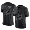 tocy C.Panthers #59 Luke Kuechly Player Black REFLECTIVE Limited Stitched Jerseys