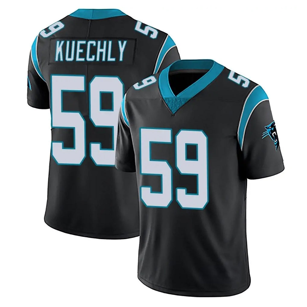 tocy C.Panthers #59 Luke Kuechly Player Black Vapor Untouchable Limited Game Stitched Jerseys