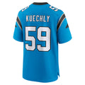 tocy C.Panthers #59 Luke Kuechly Player Blue Home Game Stitched Jerseys