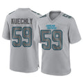 tocy C.Panthers #59 Luke Kuechly Player Gray Atmosphere Fashion Game Stitched Jerseys