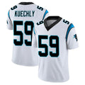 tocy C.Panthers #59 Luke Kuechly Player White Vapor Limited Stitched Jerseys